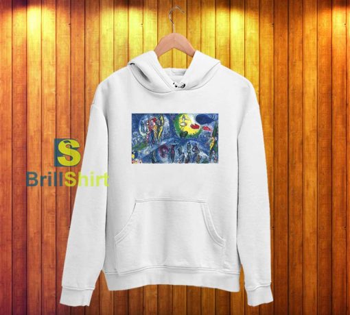 Marc Chagall Wild and Wondrous World Hoodie