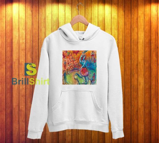 Marc Chagall Woman Riding Horse Hoodie