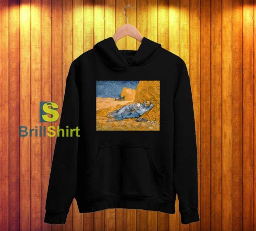 Van Gogh Couple Sleeping On The Straw Hoodie