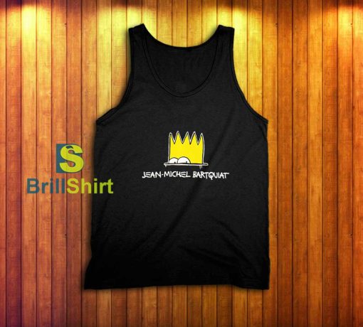 Jean Michel Bartquiat JMB Parody Tank Top