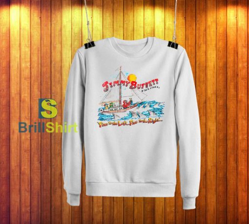 Jimmy Buffett Welcome To Fin Land Tour Sweatshirt