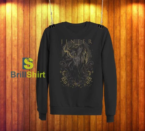 Jinjer Wolflower Gold Summer Tour Sweatshirt