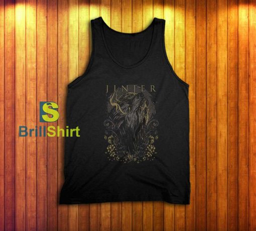 Jinjer Wolflower Gold Summer Tour Tank Top