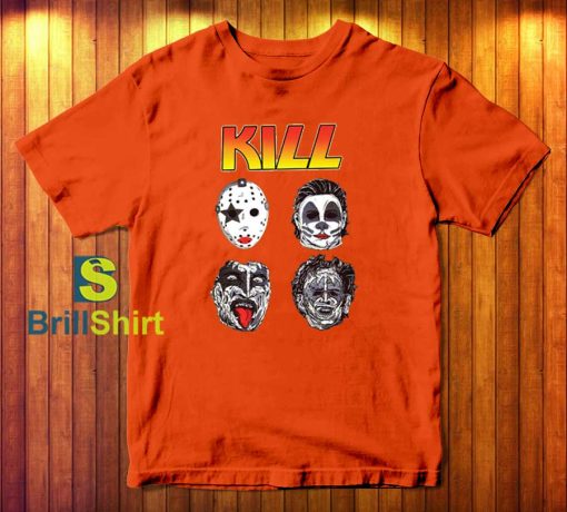 Kill Halloween Kiss Band Parody T-Shirt