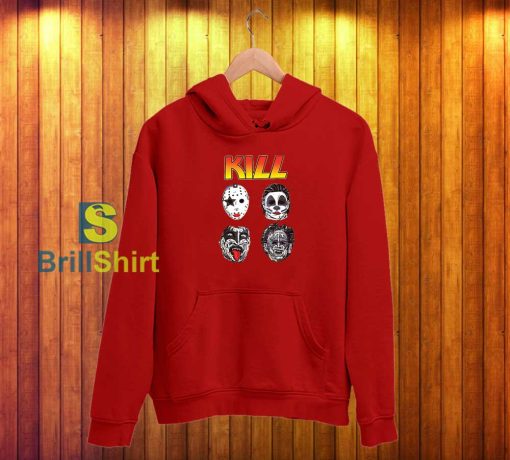 Kill Halloween Kiss Band Parody Hoodie