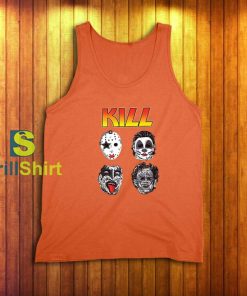 Kill Halloween Kiss Band Parody Tank Top