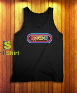 Mastodon 70's Rainbow Logo Tank Top