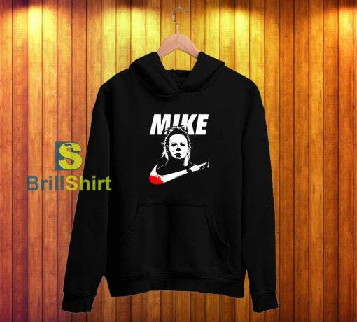 Michael Myers Mike Nike Parody Hoodie