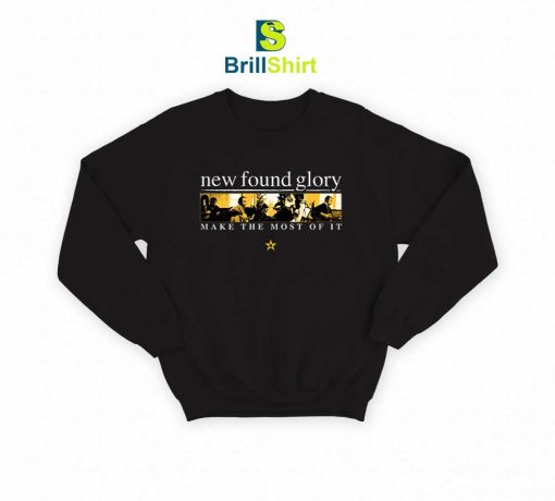 New Found Glory Make The Most Of It Black Sweatshirt