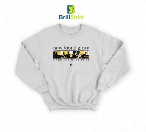 New Found Glory Make The Most Of It White Sweatshirt