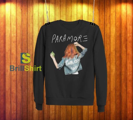 Paramore Denim Back Sweatshirt