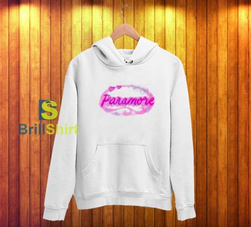 Paramore Printed Graphic Airbrush Hoodie