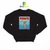 Paws Dog Parody 80s Corgi Sweatshirt