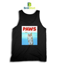 Paws Dog Parody 80s Corgi Tank Top