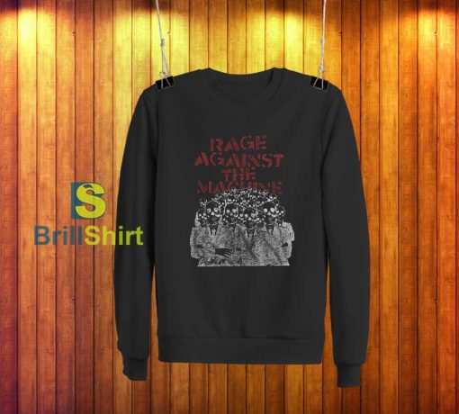 Rage Against The Machine Crowd Masks Sweatshirt