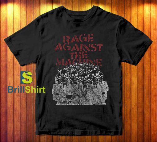 Rage Against The Machine Crowd Masks T-Shirt