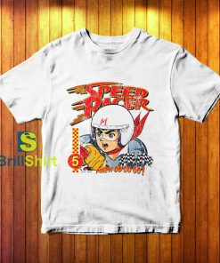 Retro Speed Racer Go Cartoon T-Shirt