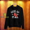 Sick Of It All Boxing Gloves Hoodie