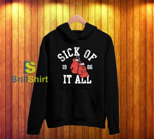 Sick Of It All Boxing Gloves Hoodie