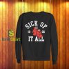 Sick Of It All Boxing Gloves Sweatshirt