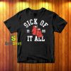 Sick Of It All Boxing Gloves T-Shirt