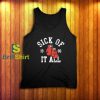 Sick Of It All Boxing Gloves Tank Top