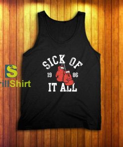 Sick Of It All Boxing Gloves Tank Top