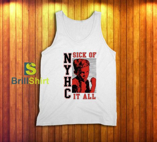 Sick Of It All Hardcore Kid Blinds Tank Top