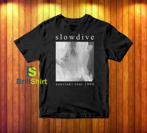 Slowdive Souvlaki Tour 1994 T-Shirt