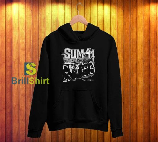 Sum41 Canada 2022 Black Itin Hoodie