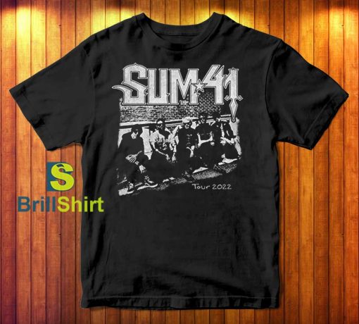 Sum41 Canada 2022 Black Itin T-Shirt