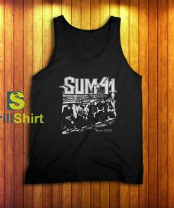 Sum41 Canada 2022 Black Itin Tank Top