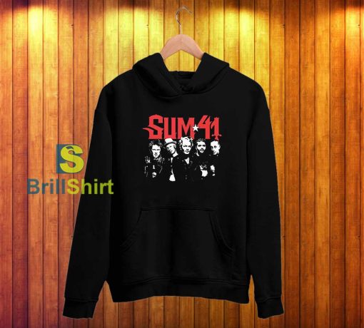 Sum41 Contrast Portrait Hoodie