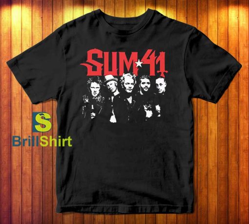 Sum41 Contrast Portrait T-Shirt