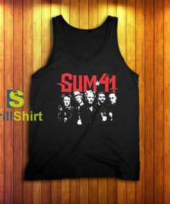 Sum41 Contrast Portrait Tank Top