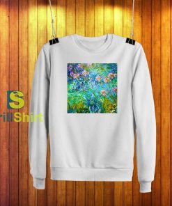 Claude Monet Agapanthus Sweatshirt