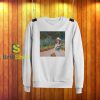 Claude Monet Woman Selling Flowers Sweatshirt