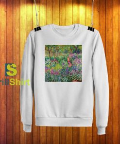 Claude Monet Beautiful Garden Sweatshirt