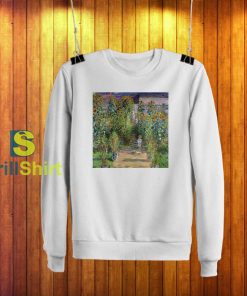 Claude Monet Gardening in Evening Sweatshirt