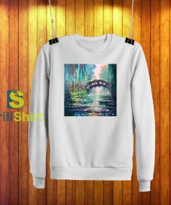 Claude Monet Japanese Bridge Sweatshirt