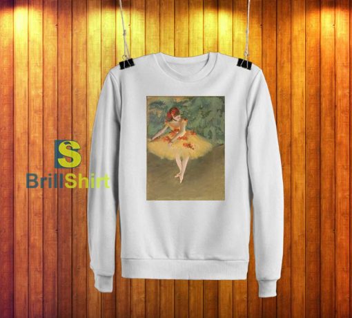 Edgar Degas Dancer Making Points Sweatshirt