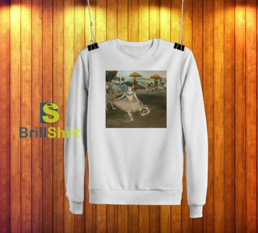 Edgar Degas Dancer With A Bouquet Sweatshirt