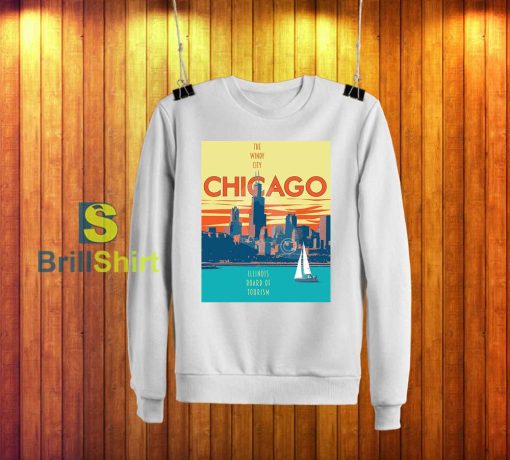 Travel Windy City Chicago Sweatshirt