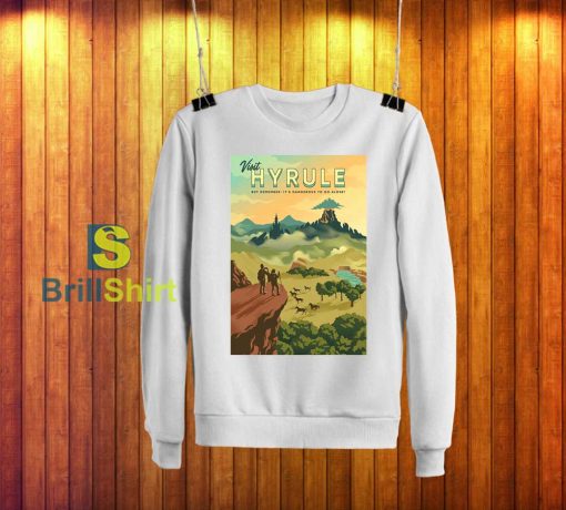 Travel Visit Hyrule Sweatshirt