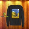 Van Gogh Train Smoke In The Middle Sweatshirt