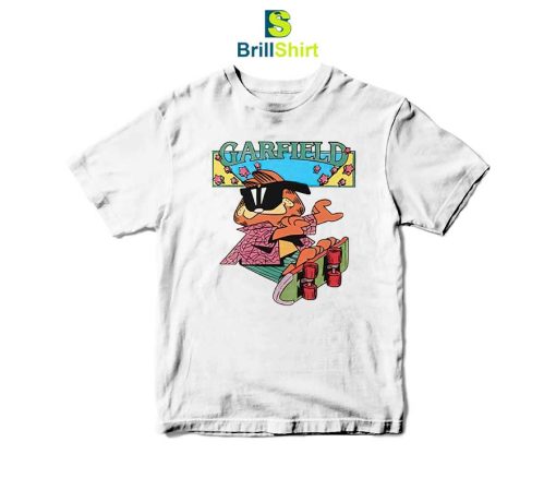 Parody Skater Garfield T-Shirt