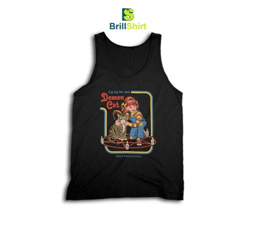 Parody Caring For Your Demon Cat Tank Top