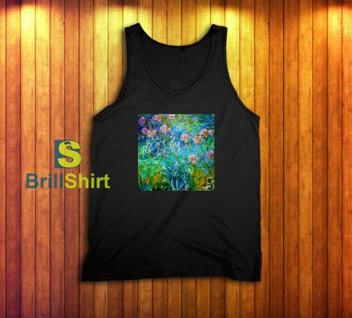 Claude Monet Agapanthus Tank Top