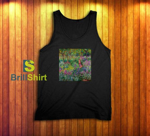 Claude Monet Beautiful Garden Tank Top