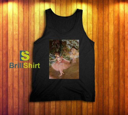 Edgar Degas Dancer On Stage Tank Top